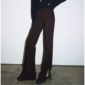 Zara High Waisted Flare Pants/Trouser